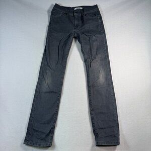 Joes Jeans Mens 29 Gray Straight Slim Mid Rise Stretch